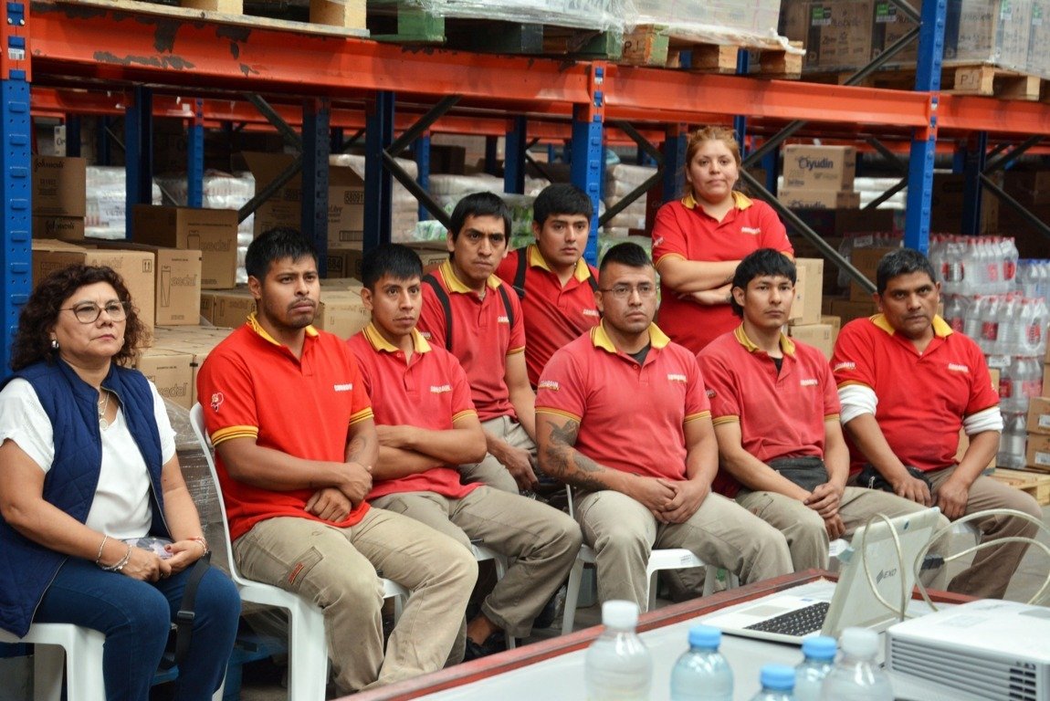 Operación segura de Autoelevadores